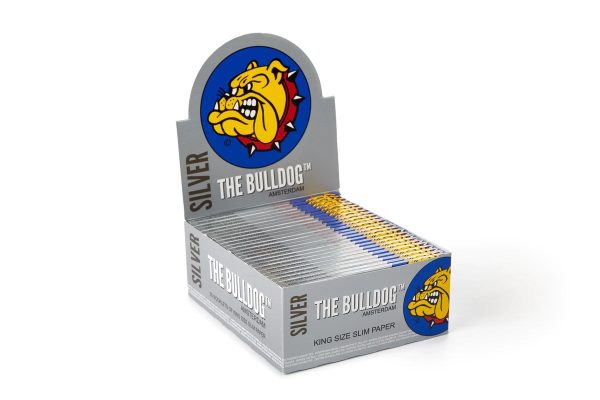 THE BULLDOG PAPER - SILVER KING SIZE SLIM