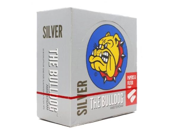THE BULLDOG PAPERS + FILTER TIPS - SILVER KING SIZE SLIM