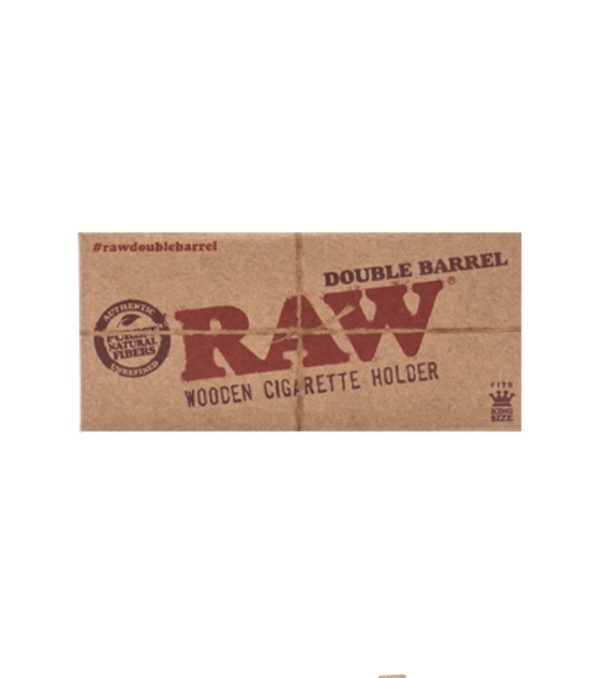 RAW - WOODEN HOLDER DOUBLE BARREL - Image 2
